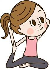 ホットヨガのイラスト